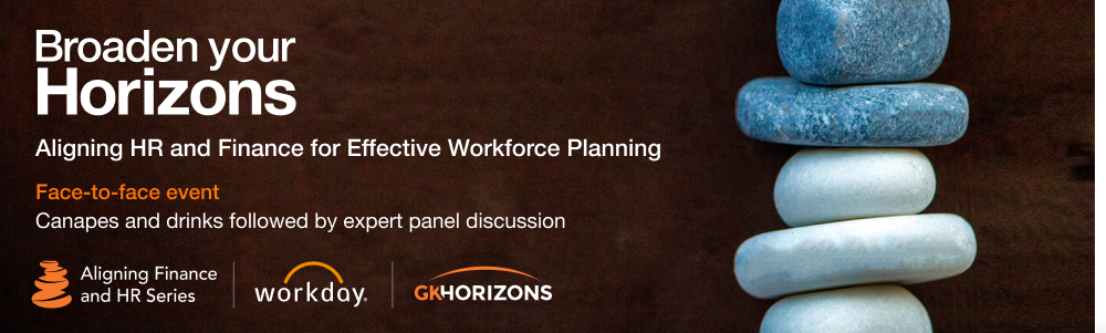 Banner displaying an invite for Broaden Your Horizons event on strategic workforce planning