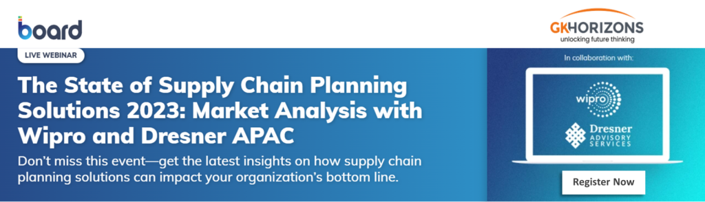 supply chain planning webinar with Board