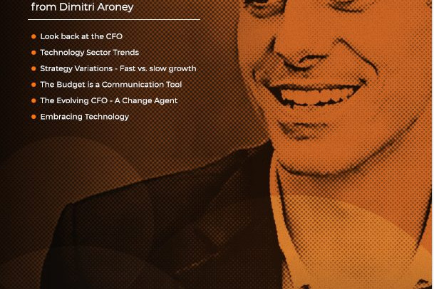 Thumbnail to read the future thinking CFO whitepaper, an interview with Dimitri Aroney